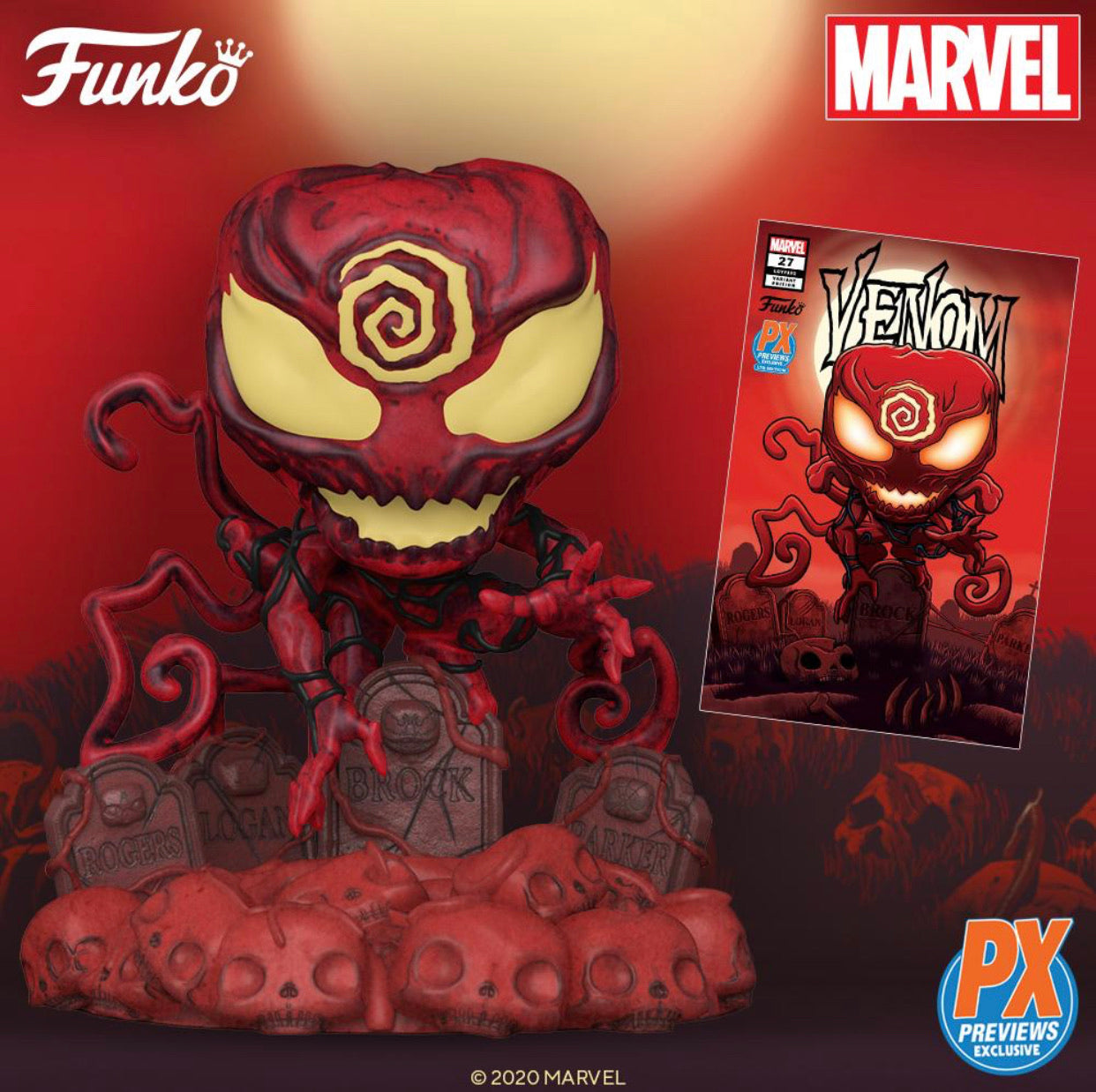 POP! Marvel: Absolute Carnage PX Deluxe (Comic Bundle)