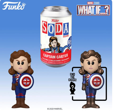 Funko Vinyl SODA: Marvel Studios’ What If…? - Captain Carter with CHASE (Preorder)