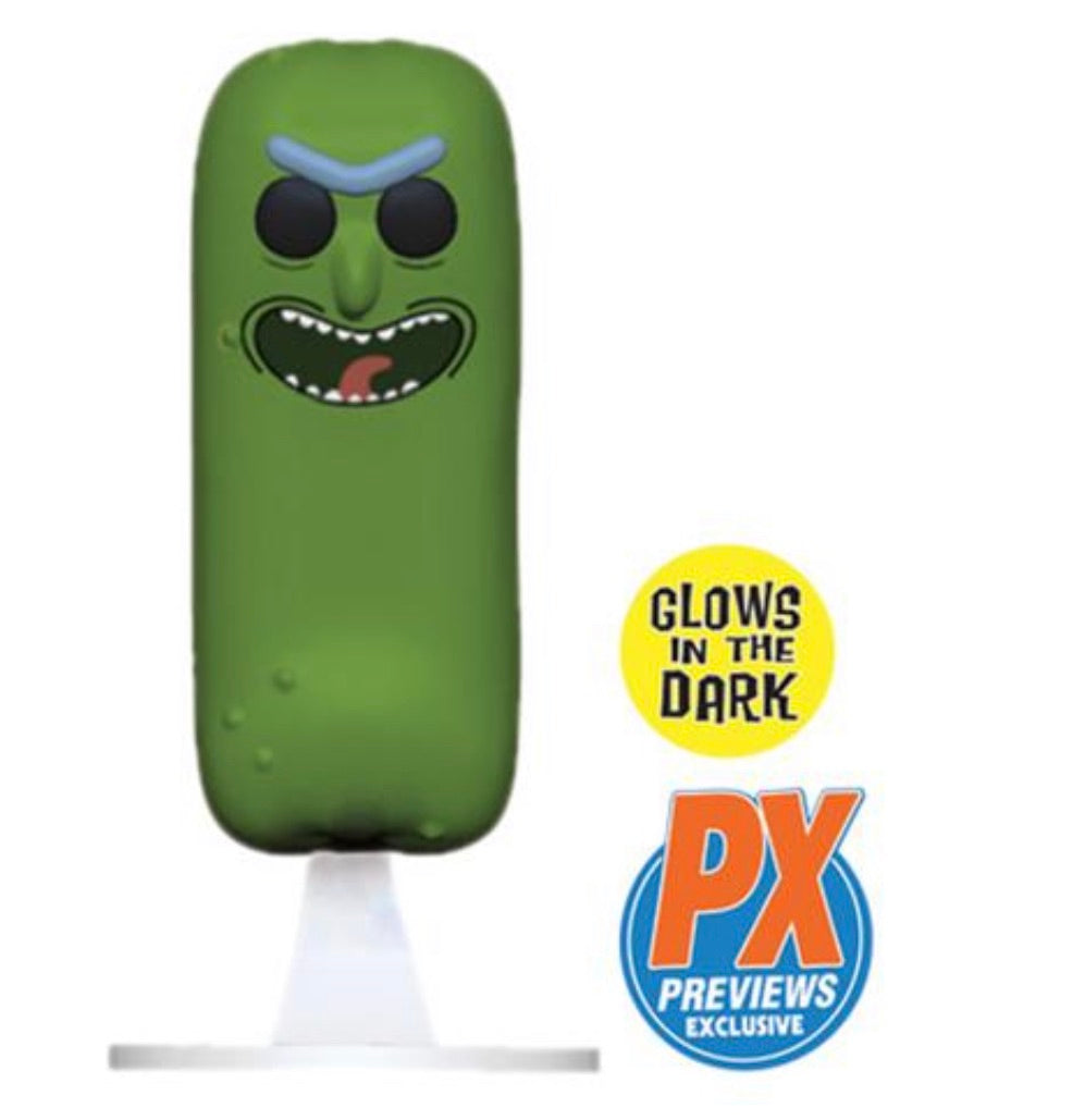 Pop! Television: Rick And Morty - Pickle Rick (GITD) PX Exclusive