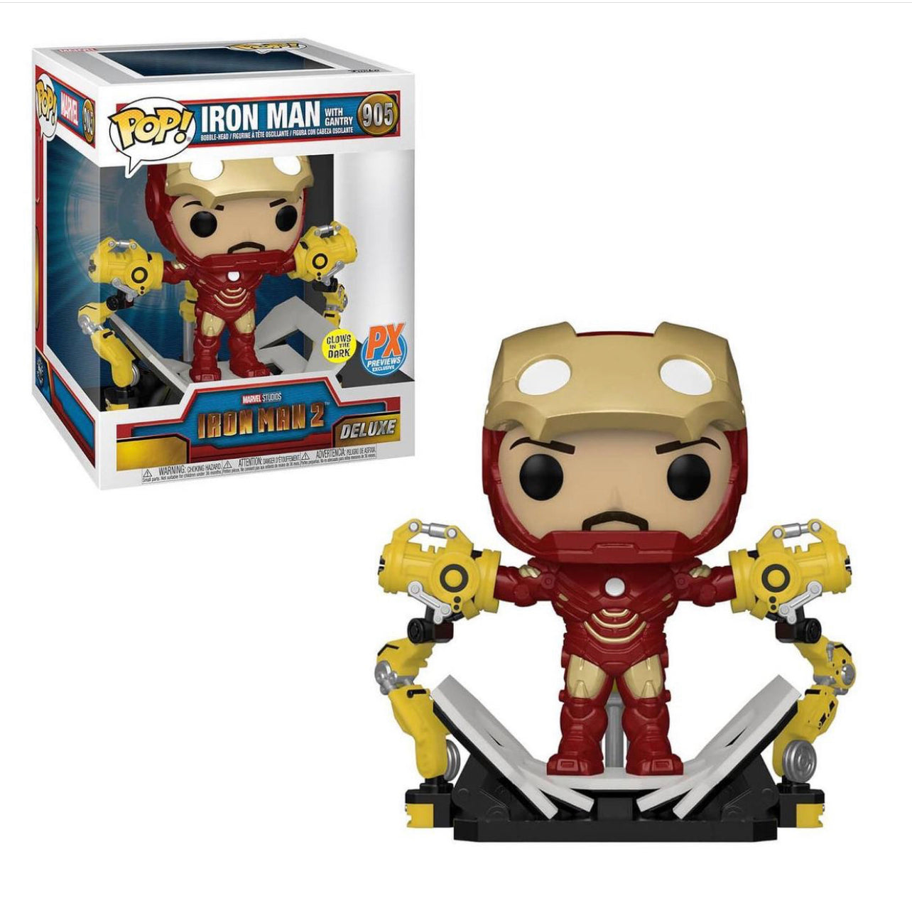 PX Previews Marvel Iron Man Mark IV with Gantry EXC Funko Pop! Vinyl
