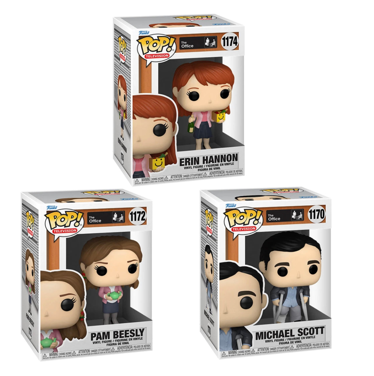 The Office Funko Pop! Set of 3 (Pre-Order)