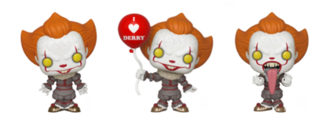 IT CHAPTER 2 FUNKO POP! COMPLETE SET OF 3 (PRE-ORDER)