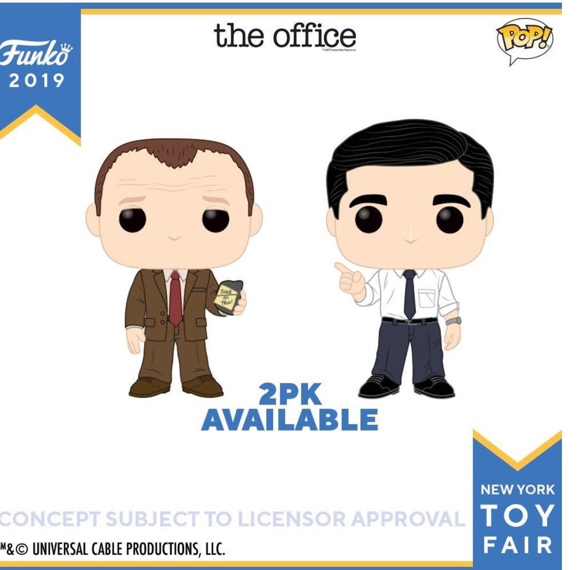 PRE-ORDER - POP! The Office 2 Pack