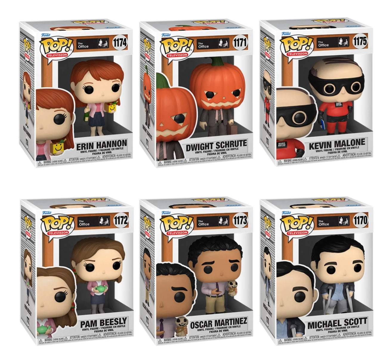 The Office Funko Pop! Complete Set of 6 (IN STOCK)