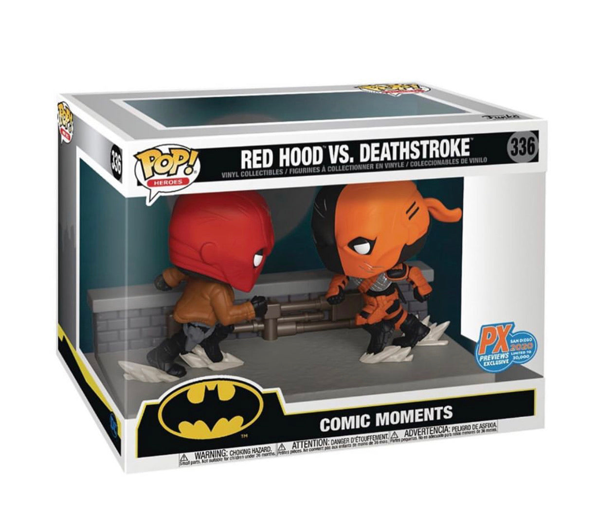 Pop! Dc: Comic Moments - Red Hood Vs. Deathstroke (sdcc 2020 Exclusive)