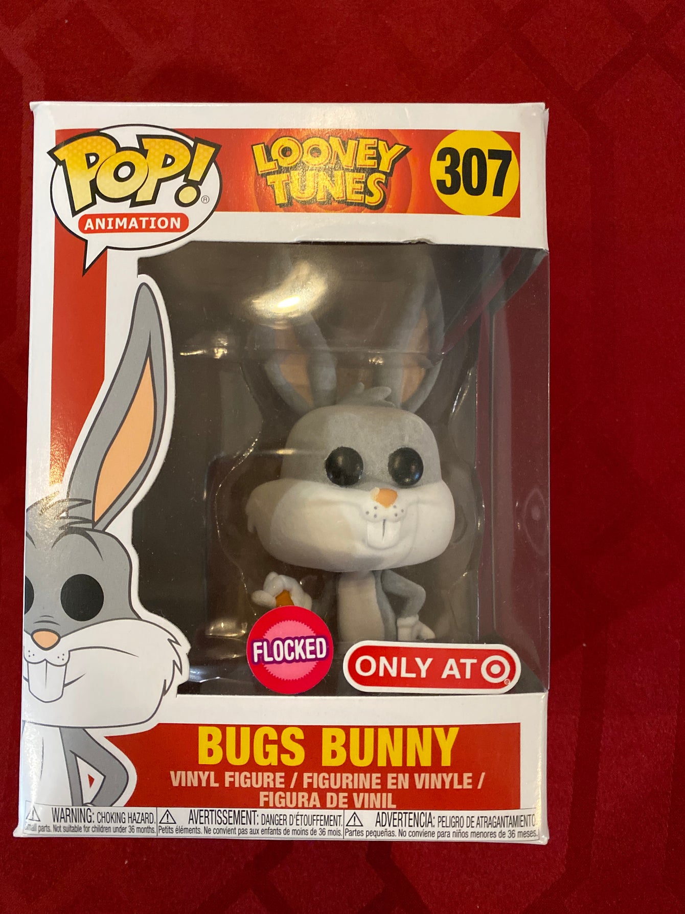 Bugs Bunny Flocked not mint-LC1