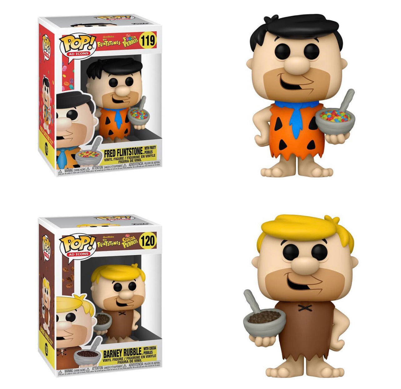 Pop! Ad Icons: Fred and Barney (PREORDER)
