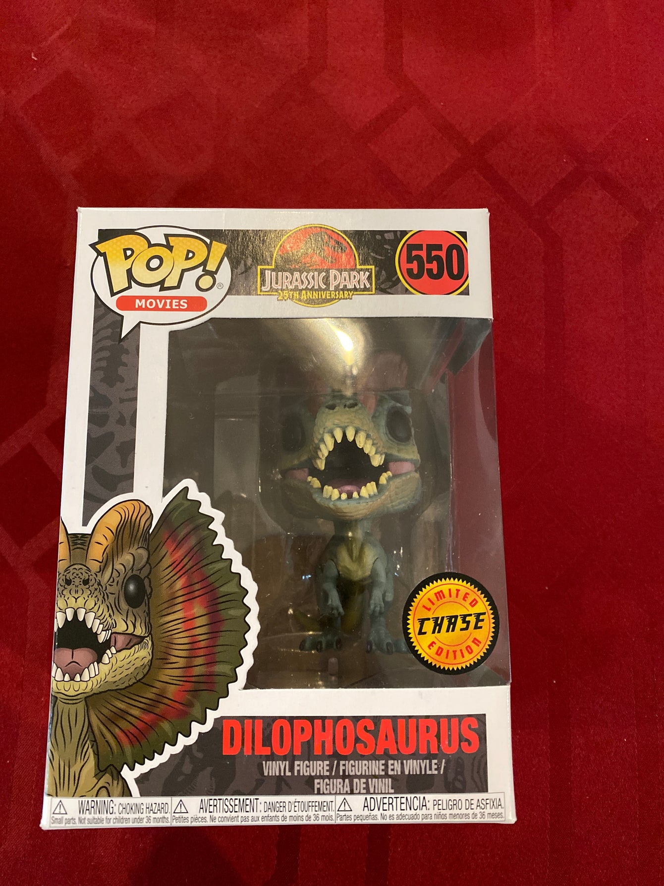 Dilophosaurus Chase Mint condition- LC1