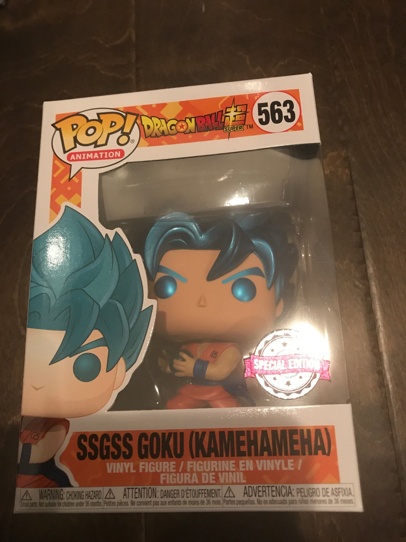 SSGSS Goku (Kamehameha) mint condition LC3