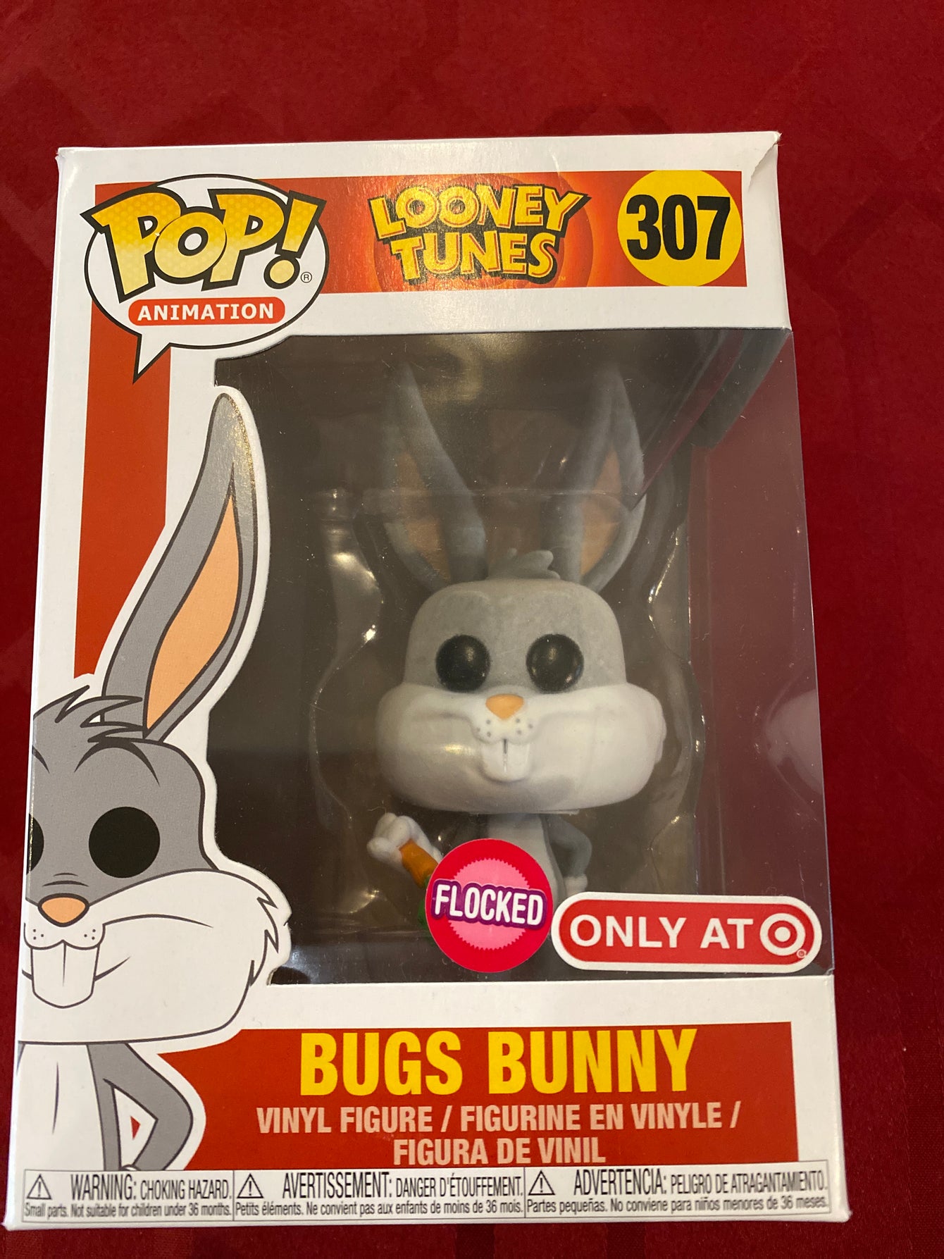 Bugs Bunny flocked not mint- LC1