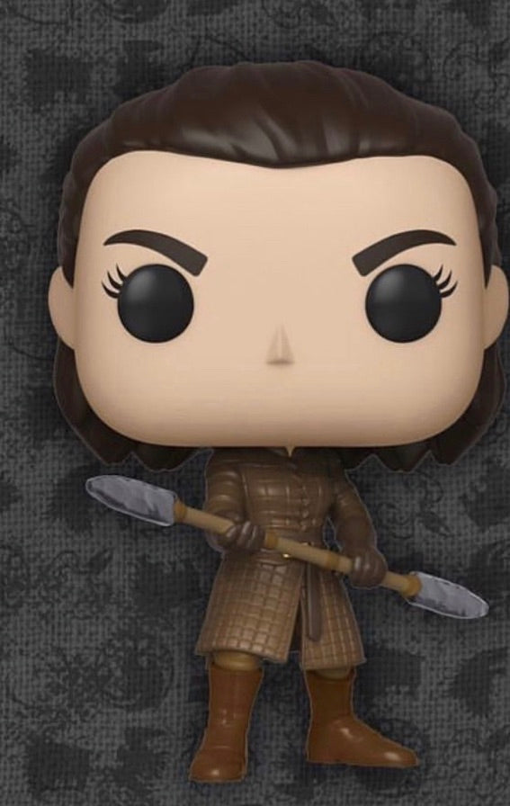 Pop! Arya with her two headed spear (Preorder)